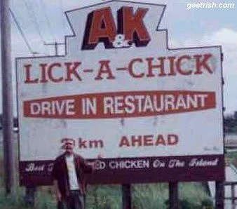 Lick A Chick Drive In